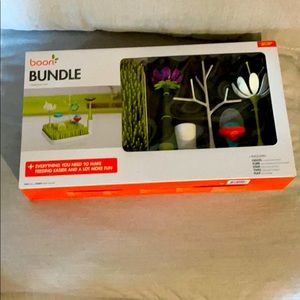 Oxo on the go drying rack and Boon drying rack